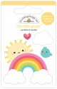 Doodlebug Doodle Pops 3D Stickers Hello Sunshine