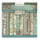 Stamperia Backgrounds Double Sided Paper Pad 8 inch X8 inch 10 Per Pkg Magic Forest 10 Designs 1 Each