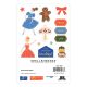 Spellbinders Chipboard Stickers Nutcracker Ballet