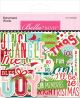 Doodlebug Bella Blvd Cardstock Ephemera Words Merry Little Christmas