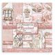 Stamperia Double Sided Paper Pad 8X8 Inch 10Per Pkg Roseland