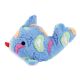 Zanies Sea Charmers Dog Toys Stingray Blue