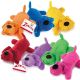 Zanies Neon Lil and Big Yelpers 5 in Orange