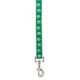 Casual Canine Two-Tone Pawprint Dog Leads 6 ft x 1 in Blue