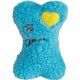 Zanies Embroidered Heart Berber Bones White