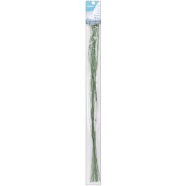Fil Souple Facile à Modeler Clearance > Green - Cloth Covered Stem Wire 20 Gauge 18" 15/Pkg: A Cherry On Top Fil Pour Tiges Coupées