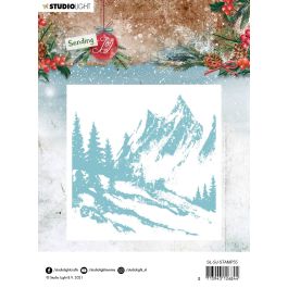 Studio Light Sending Joy Clear Stamp NR. 55 Background Landscape