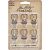 Idea Ology Metal Buckles with Brads 1.5 inch 6 Per Pkg Antique Nickel Brass and Copper