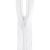 Coats All Purpose Plastic Zipper 14 inch White