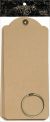 Graphic 45 Staples Large Tag Album 8.75 inch X3.875 inch Kraft