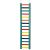 Prevue Pet Products 15 rung Multicolor Wood Bird Ladder 1139