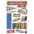 Paper House 3D Stickers 4.5 inch X7.5 inch High School