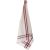 Dunroven House Cream Tea Towel 20 Inch X28 Inch Cranberry Stripe