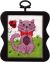 Bucilla Per Beginner Minis Counted Cross Stitch Kit 3 Inch Scallop Kitty 14 Count