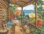 Janlynn Counted Cross Stitch Kit 16 Inch X12 Inch Log Cabin Covered Porch 14 Count