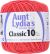 Aunt Lydias Classic Crochet Thread Size 10 Bright Coral