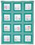 Jack Dempsey Themed Stamped White Quilt Blocks 9 inch X