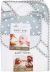 Charles Craft Baby Bib 8.2 Inch X11.8 Inch Grey Polka Dots 14 Count