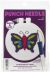 Design Works Punch Needle Kit 3.5 Inch Round Butterfly