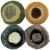 Dimensions Feltworks Roving Rolls 2oz 4 Per Pkg Earth Tone