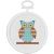 Janlynn Mini Counted Cross Stitch Kits 2.5 inch Round Owl 18 Count 