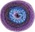 Red Heart Roll With It Yarn Tweed Violet Pack of 1 Skein