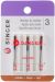Singer Universal Leather Machine Needles Sizes 14 Per 90 2 And 16 Per 100 1