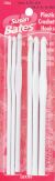 Susan Bates Luxite Plastic Crochet Hook Set Sizes F5 To K10.5