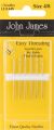 John James Easy Threading Calyxeye Hand Needles Size 4 8 6 Per Pkg