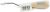 Caron Bent Latch Hook 6.25 inch Wood Handle 1 pack of 1 piece