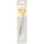 Lacis Double Pointed Steel Knitting Needles 8 inch 5 Per Pkg Size 0000 1.25mm