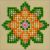 Diamond Dotz Diamond Embroidery Facet Art Kit 4.75 inch X4.75 inch Flower Mandala 1