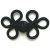 Wrights Rayon Braid Frog Closure Black 3 Inch X1 3 Per 4 Inch