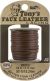 Faux Leather 1 Per 8 Inch X50ft Brown