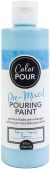 American Crafts Color Pour Pre Mixed Paint 8oz Topaz