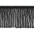 Simplicity Bullion Fringe 3 inch X9yd Black