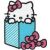 C And D Visionary Patch Hello Kitty In Bag
