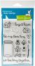 Lawn Fawn Clear Stamps 4 inch X6 inch Bugs and Kisses