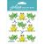 Jolees Cabochon Dimensional Repeat Stickers Cutesy Frogs