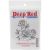 Deep Red Cling Stamp 2 inch X2 inch Carnation Blooms