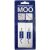 MOO PVC Erasers 2 Per Pkg Medium