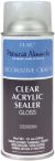 Clear Acrylic Sealer Aerosol Spray 12oz Gloss