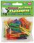 Mini Wood Clothespins Colored 1.1875 inch 40 Per Pkg