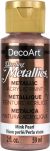 DecoArt Dazzling Metallics Acrylic Paint 2oz Mink Pearl