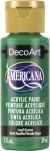 Americana Acrylic Paint 2oz Leaf Green Opaque