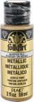 FolkArt Metallic Acrylic Paint 2oz Antique Gold