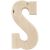 Baltic Birch University Font Letters And Numbers 5.25 Inch S