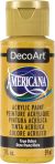 Americana Acrylic Paint 2oz True Ochre Semi Opaque