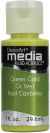 DecoArt Media Fluid Acrylics Paint 1oz Green Gold Series 5 