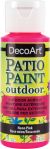 DecoArt Patio Paint 2oz Neon Pink